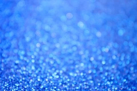 Abstract Blue Bubbles Background Stock Photos