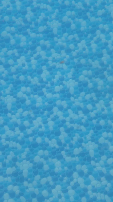 Abstract blue bubbles texture animated background Stock Footage 338426683