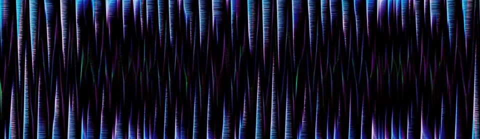 Abstract blue carnivorous teeth Stock Photos
