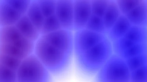 Abstract blue cell pattern background animation Stock Footage 331991640