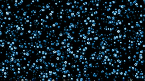 Abstract blue cell.light,modern,spot,structure,blocks,blue,changeable,electronic Stock Footage