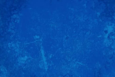 Abstract blue cement and background. Dark grunge concrete texture. Stock Illustration