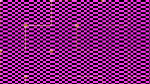 Abstract Blue Checkered Maze with Glowing Spheres Stock Footage 332549706