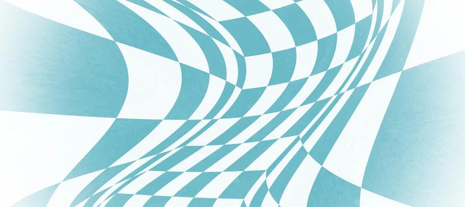 Abstract blue chessboard texture Stock Illustration