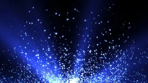 Abstract Blue Christmas motion background. Video stock 83724277
