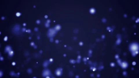 Abstract Blue Christmas motion background. Sparkles and round glitter bokeh Stock Footage 83724285