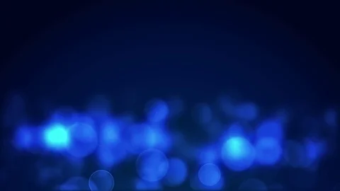 Abstract Blue Christmas motion background. Sparkles and round glitter bokeh Stock Footage 83724289