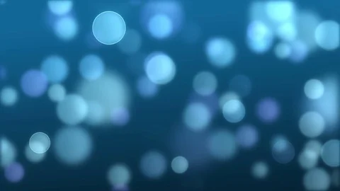 Abstract Blue Christmas motion background. Sparkles and round glitter bokeh Stock Footage 83724332