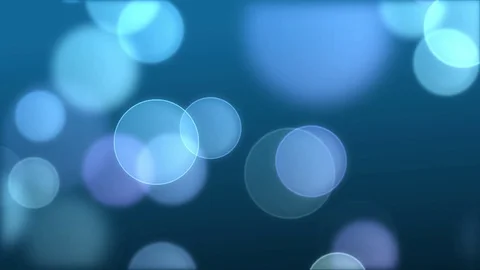 Abstract Blue Christmas motion background. Sparkles and round glitter bokeh Stock Footage 83724333