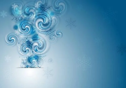 Abstract blue Christmas vector background Abstract blue Christmas modern b... Stock Photos