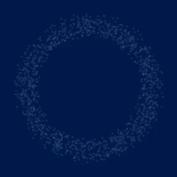 Abstract blue circle background. Vector illustration design for presentations, イラスト素材