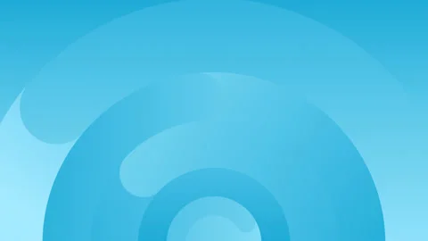 Abstract blue circle line motion background.modern art curve video Stock Footage 144363409