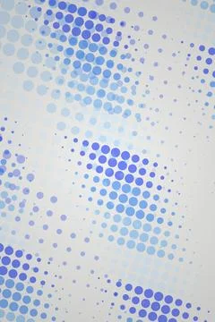 Abstract Blue Circle Pattern Stock Photos