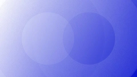 Abstract Blue Circles and Gradients Transitioning with Soft Light for Digit.. Stock Footage 340045369