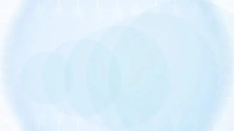 Abstract Blue Circles Flowing Light Background with Subtle Geometric Pattern Stock Footage 346661033