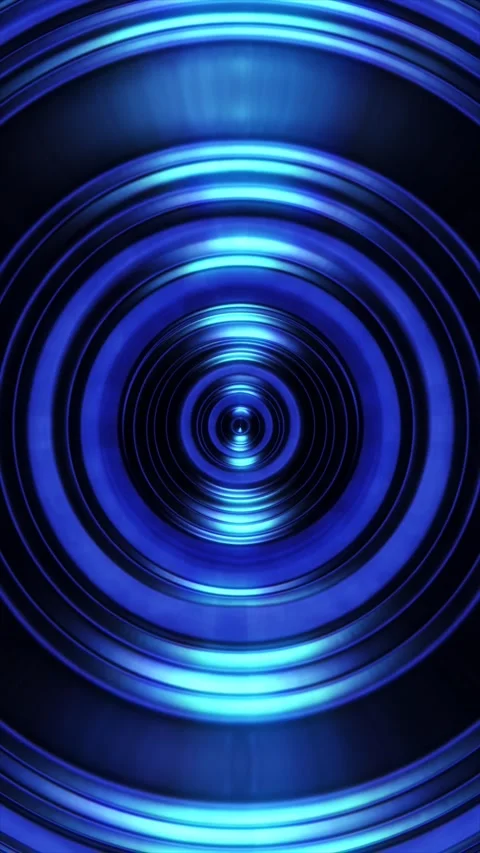 Abstract blue circles form an eye-catching background for business Stock Footage 313525695