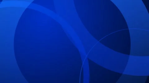 Abstract Blue Circles Moving Background Loop Stock Footage 336617572