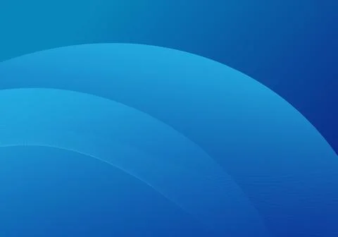 Abstract blue circles pattern overlapping of minimal style artwork template. Illustrazione stock