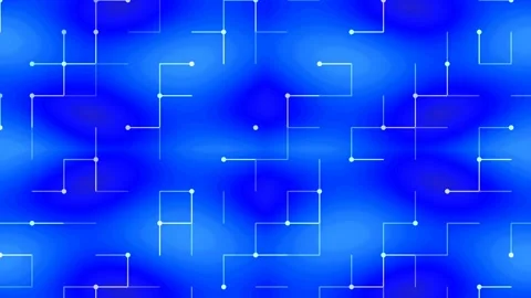 Abstract blue circuit board background, digital technology Stock Footage 331371684