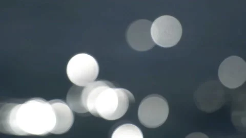 Abstract blue, circular  bokeh background - wawes. Stock Footage 106633355