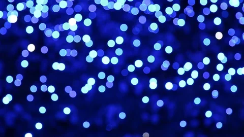 Abstract blue circular bokeh background. Stock Footage 111684085