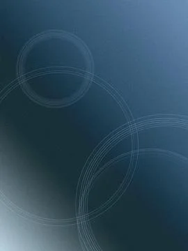 Abstract blue circular light trails form flowing rings with a soft, futuris.. Stock Illustration