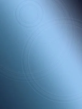 Abstract blue circular light trails create a soft glowing bokeh effect on a.. Stock Illustration