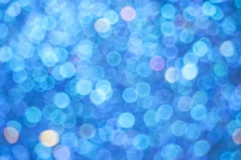 Abstract blue circular particle background Stock Photos