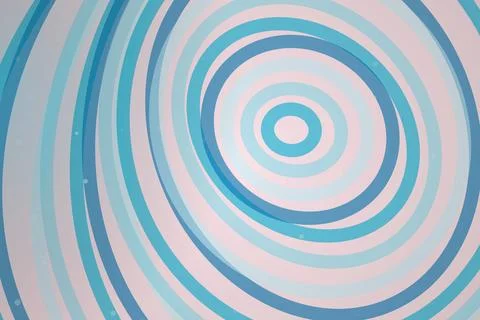 Abstract blue circular pattern with concentric rings Stock Photos