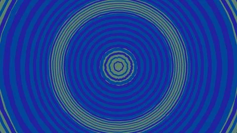 Abstract blue circular pattern with digital ripple effect イラスト素材