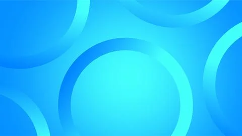 Abstract Blue Circular Pattern for Modern Design. Stock Illustration