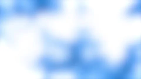 Abstract Blue Cloud Formation Soft Focus Gentle Drift Across Screen Cinemat.. Stock Footage 341374746