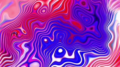 Abstract blue color seamless line wave modern background Stock Footage 220352404