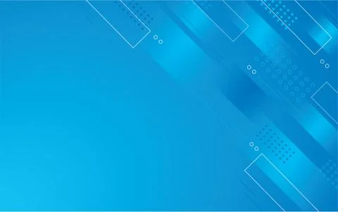 Abstract blue color square background vector Stock Illustration
