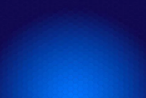 Abstract blue colored hexagon background. Stock Illustration