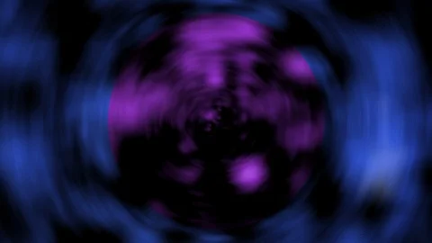 Abstract Blue Colorful Circles Graphics Background Stock Footage 118076897