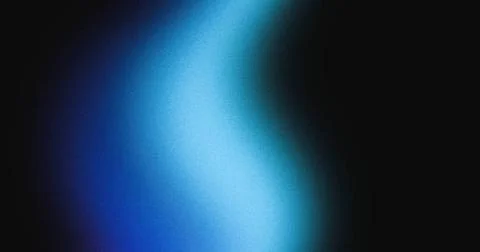  Abstract blue colors gradient wave on black background, blurry lights on ... Stock Photos