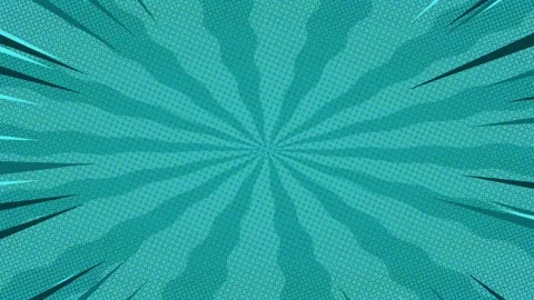 Abstract blue comic background animation Video stock 279365489