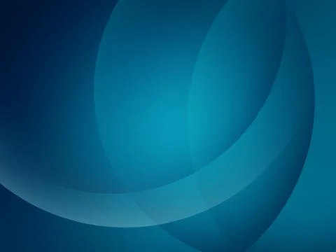 Abstract Blue Composition with lines and curves 스톡 일러스트