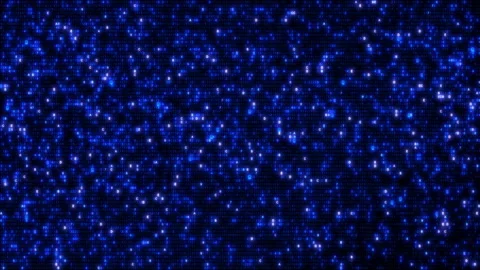 Abstract Blue Computer Hex Code Algorithm Hud Design Template Loop Background Vídeo Stock 234938658