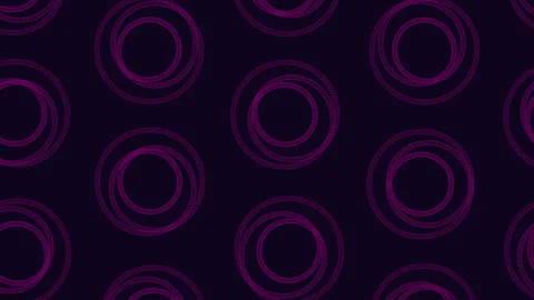 Abstract blue concentric ring pattern background with subtle motion on dark Stock Footage 330073501