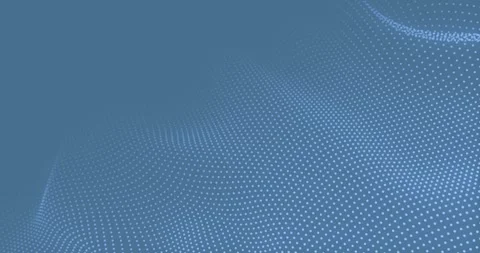 Abstract Blue Corporate Dot Mesh Wave Background Loop Animation Stock Footage 339023816