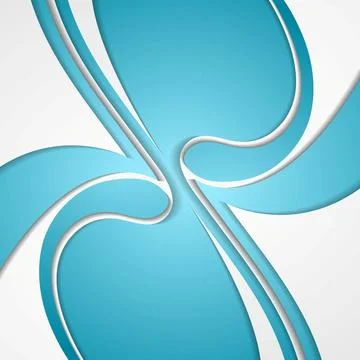 Abstract blue corporate wavy pattern design Abstract blue corporate wavy p... Stock Photos