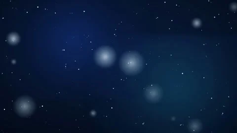 Abstract blue cosmic background with floating glowing particles and shimmering 스톡 동영상 346203912