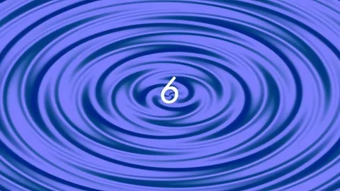 Abstract blue cosmic swirl liquid vortex background for energy or flow concep Stock Footage 342093789