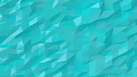 Abstract blue crystal 3d background with polygonal pattern Stock Footage 89490560