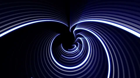 Abstract Blue Curve Stock Footage 34426435