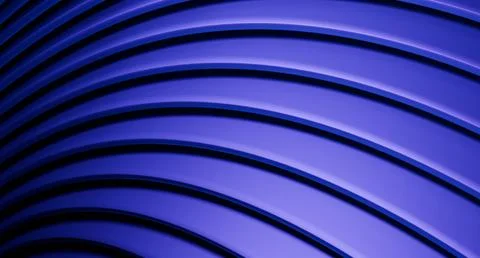 Abstract blue curved architectural design 스톡 일러스트
