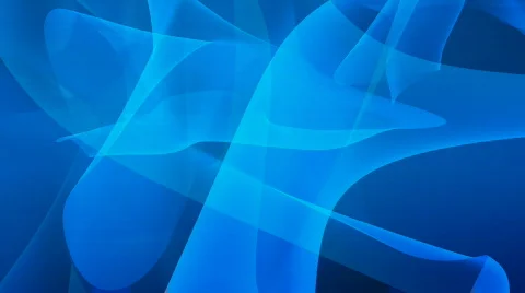 Abstract blue curves Stock Footage 347857