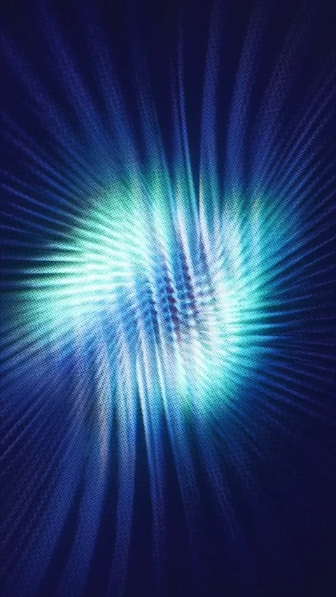 Abstract Blue Cyan Digital Wave Particle Grid Background Loop Stock Footage 344379068
